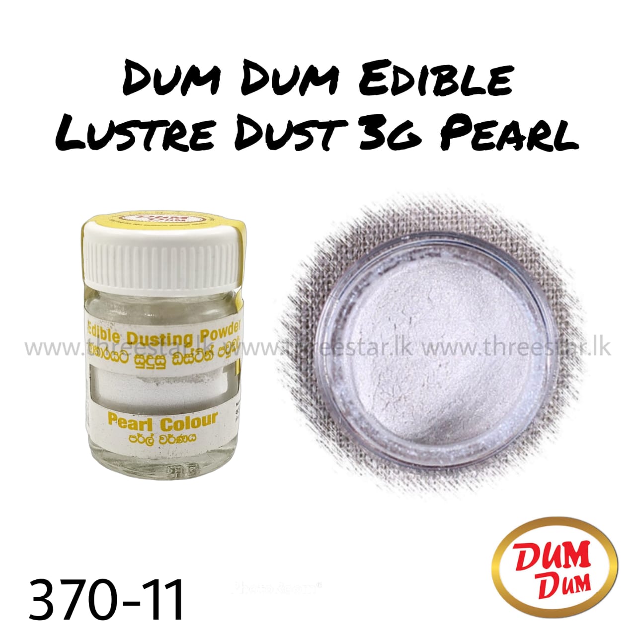 Lustre Dust 3g Pearl
